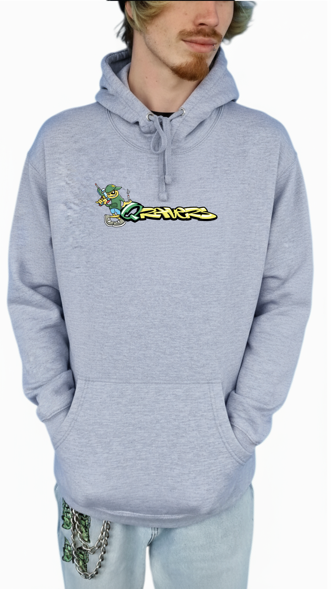 Qravers Man Graff Hoodie