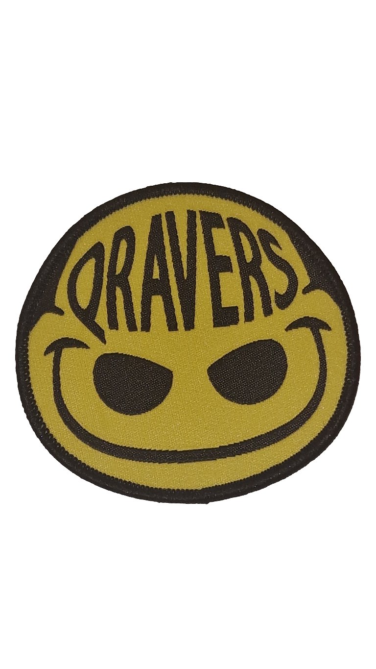 Qravers Man 3 Patch Bundle - PVC & Qravers Face Patches
