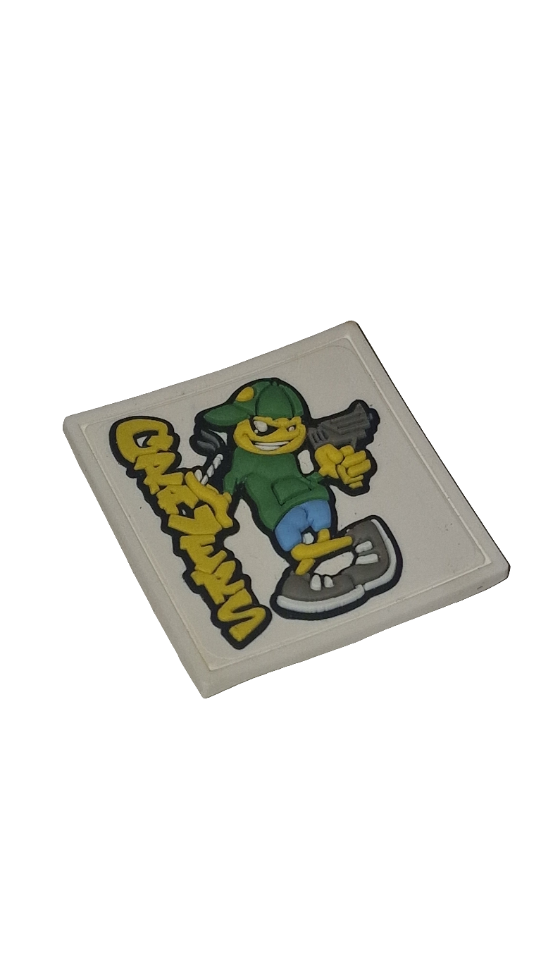 Qravers Man 3 Patch Bundle - PVC & Qravers Face Patches