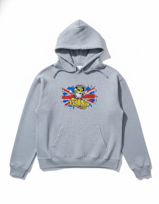 Skribz Hoodie - Perfect Flat Lay