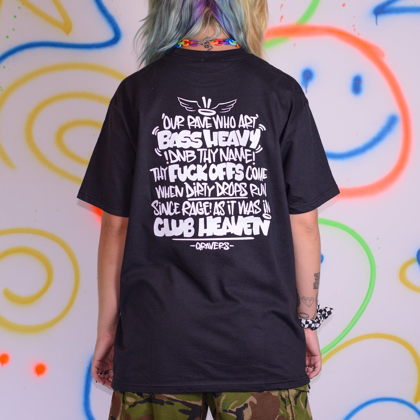 Raving Changes Everything Kurzarm-T-Shirt Schwarz