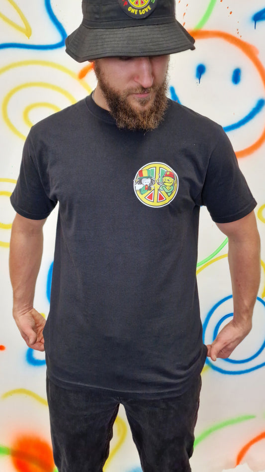 Dready One Love Short Sleeve Tee Black