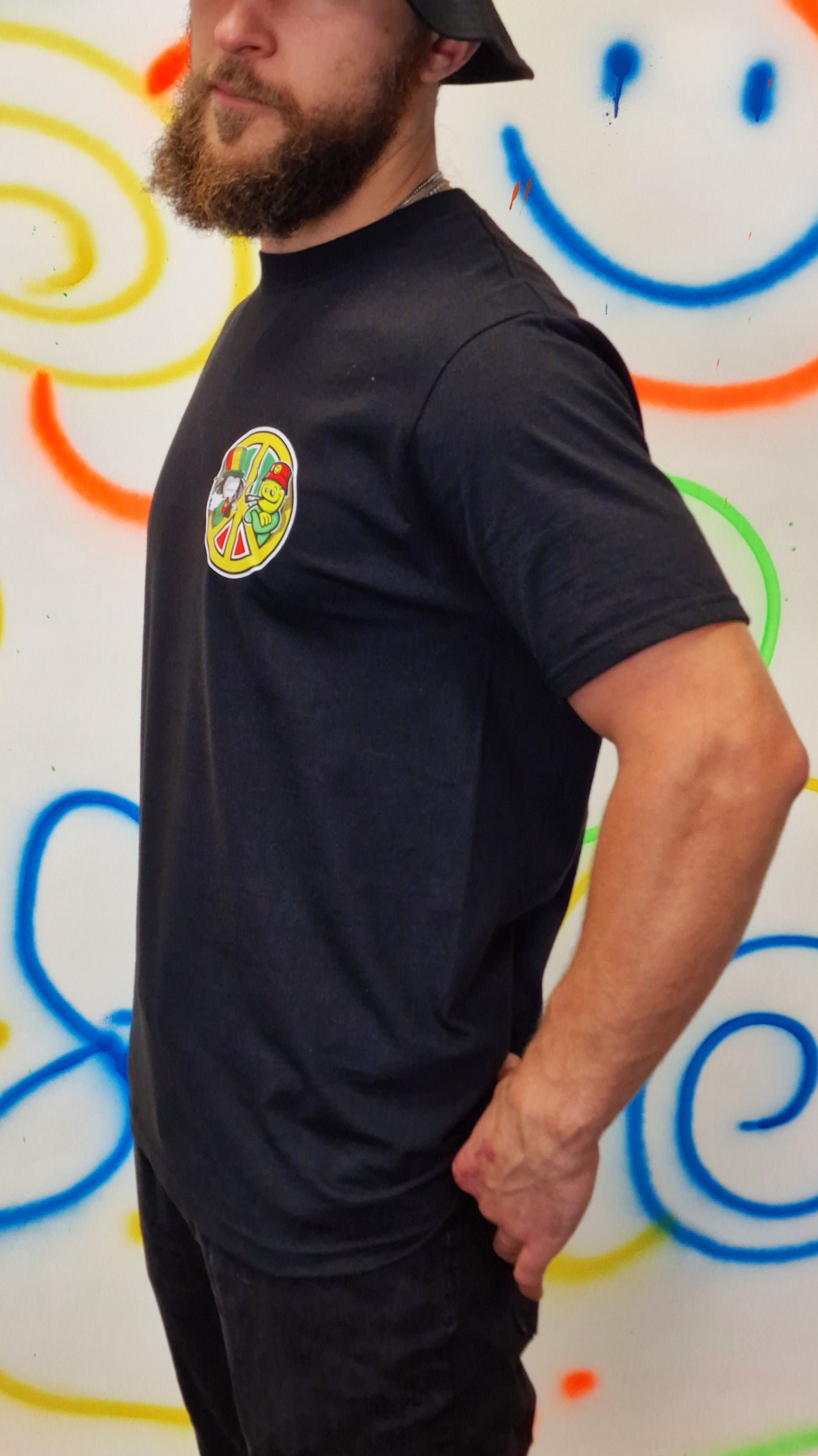 Dready One Love Short Sleeve Tee Black