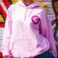 Rufff In The Jungle Front & Back Print Hoody Pink