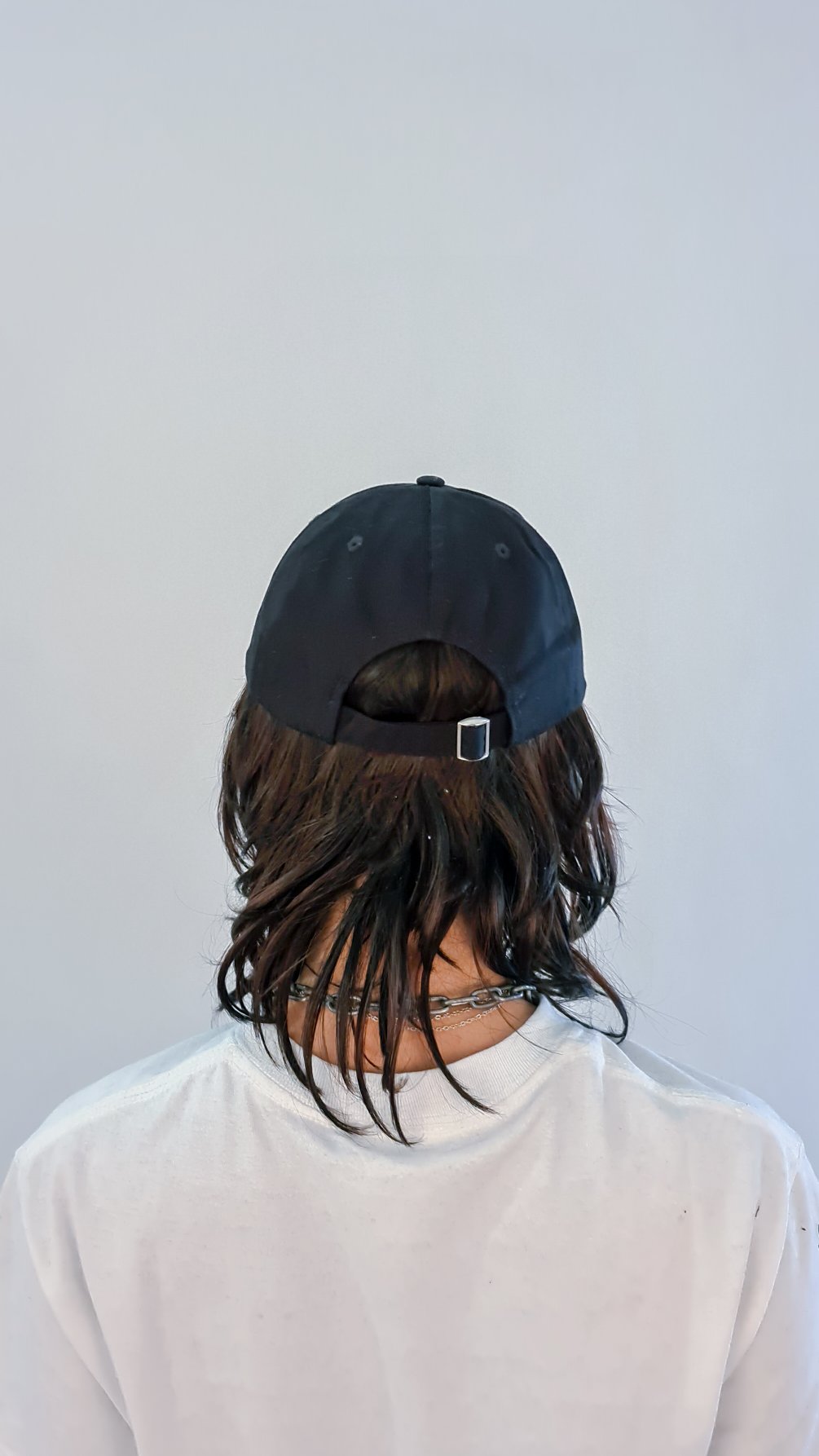 Qravers Dad Cap mit niedrigem Profil in Schwarz