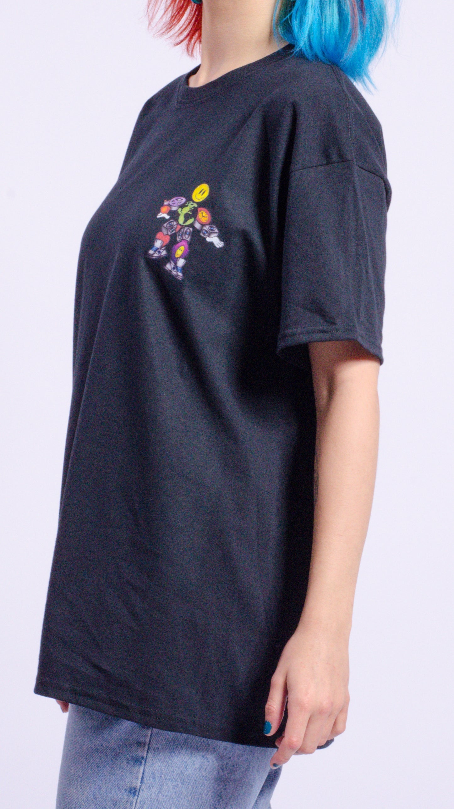 Raindance Heren T-shirt met korte mouwen, zwart