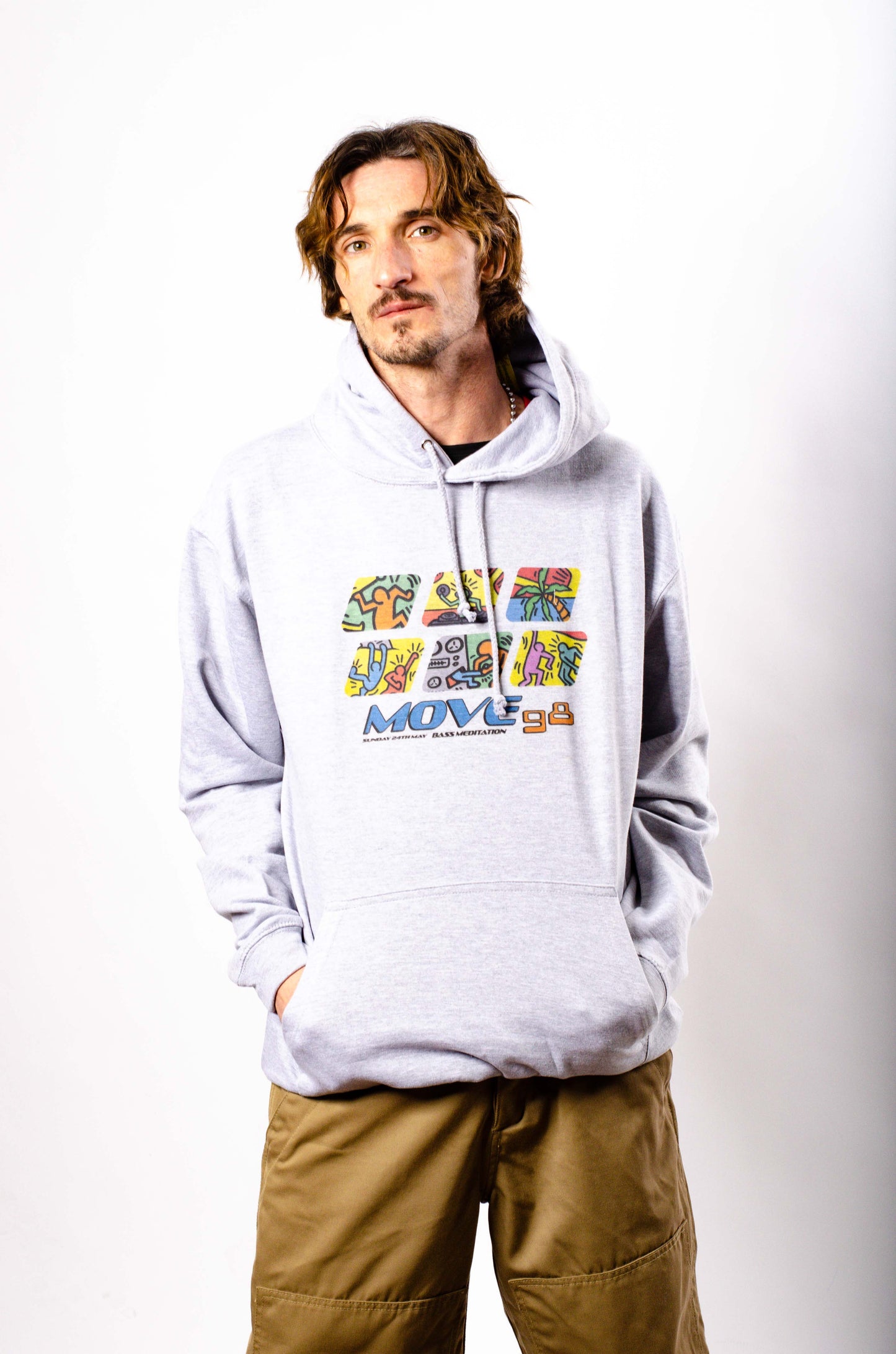 Move 98 Hoody Grau