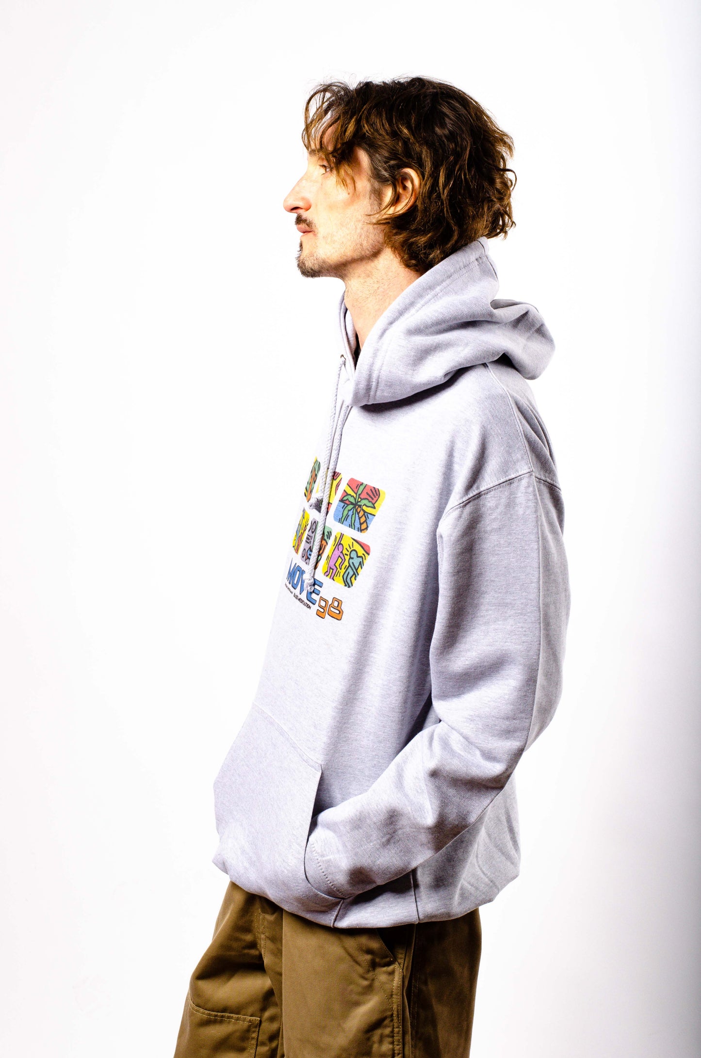 Move 98 Hoody Grau