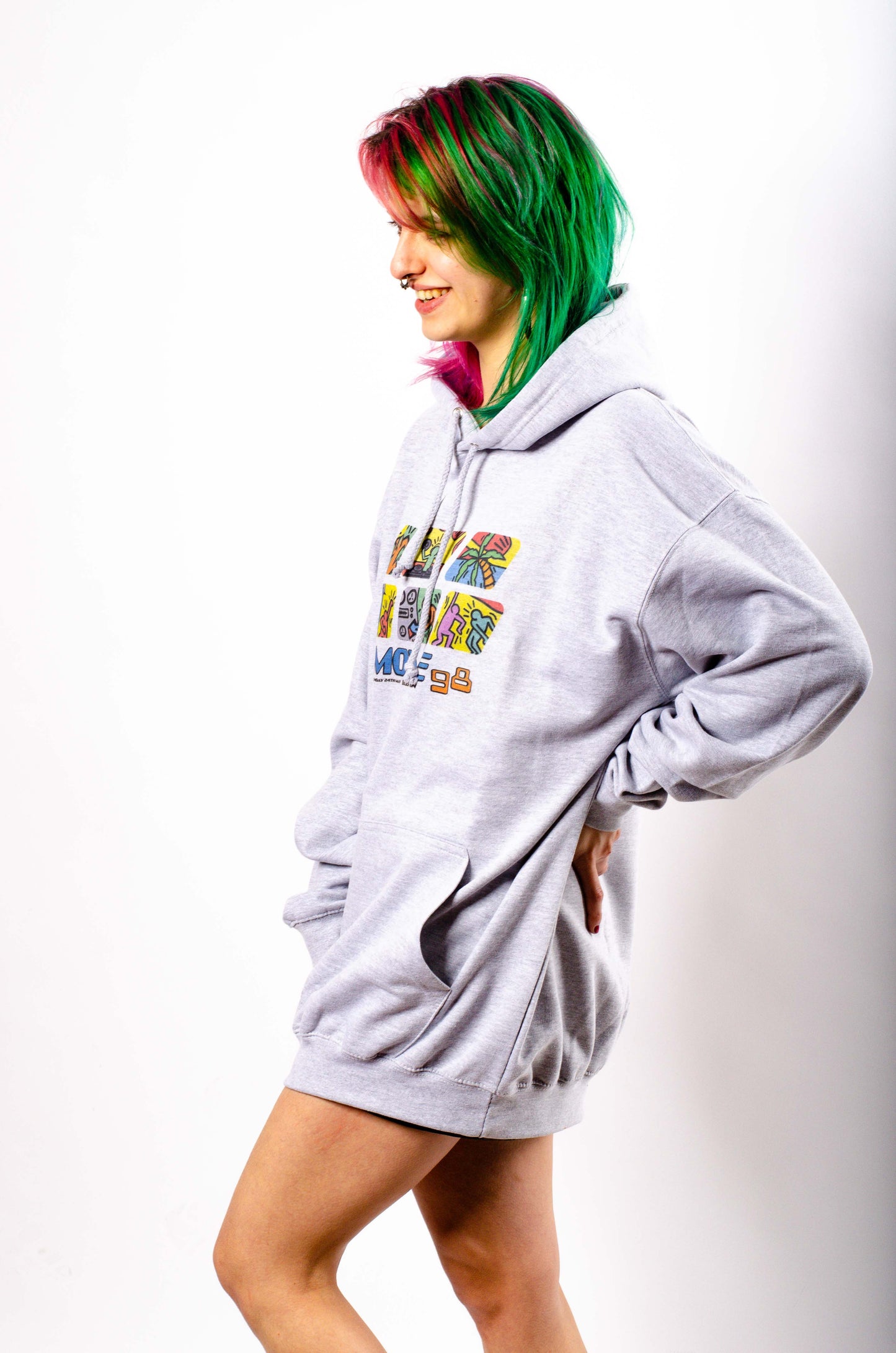 Move 98 Hoody Grau