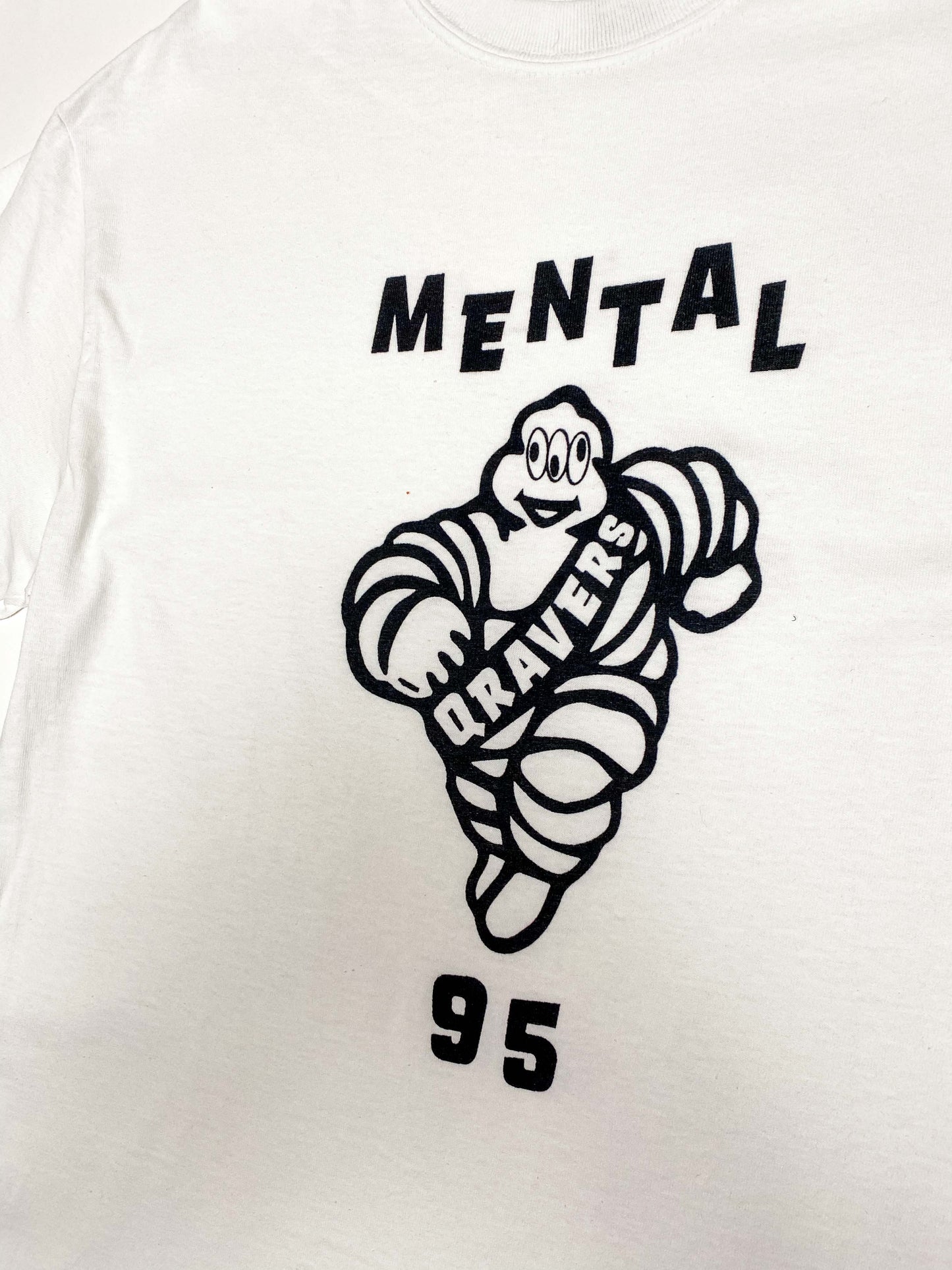 Mental 95 Rave T-shirt Wit