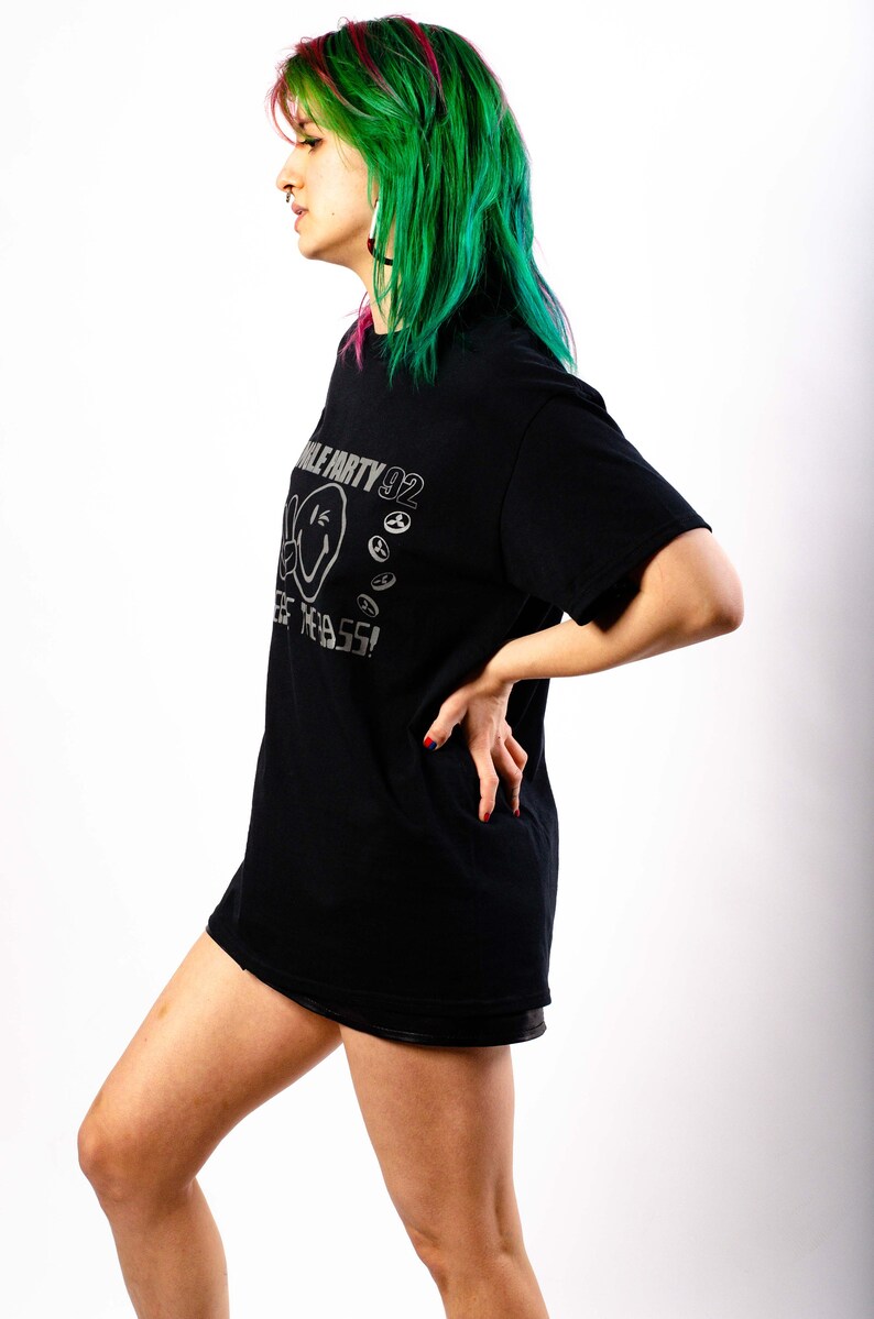 Jungle Party 92 Glow In The Dark Kurzarm-T-Shirt Schwarz