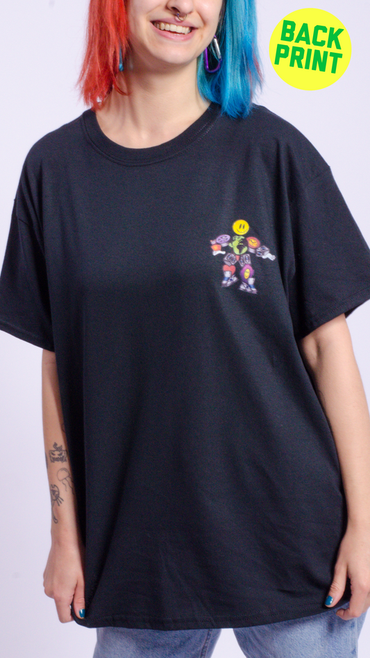 Raindance Man Short Sleeve Tee Black