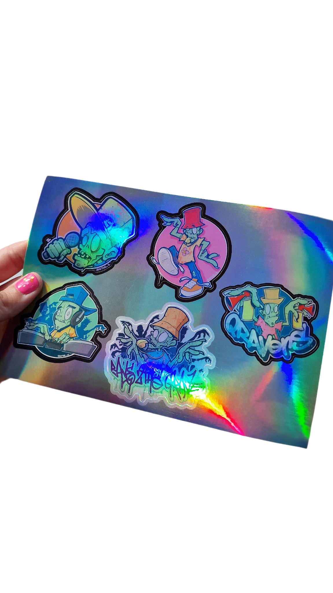 Rave 2 The Grave Stickerpaket