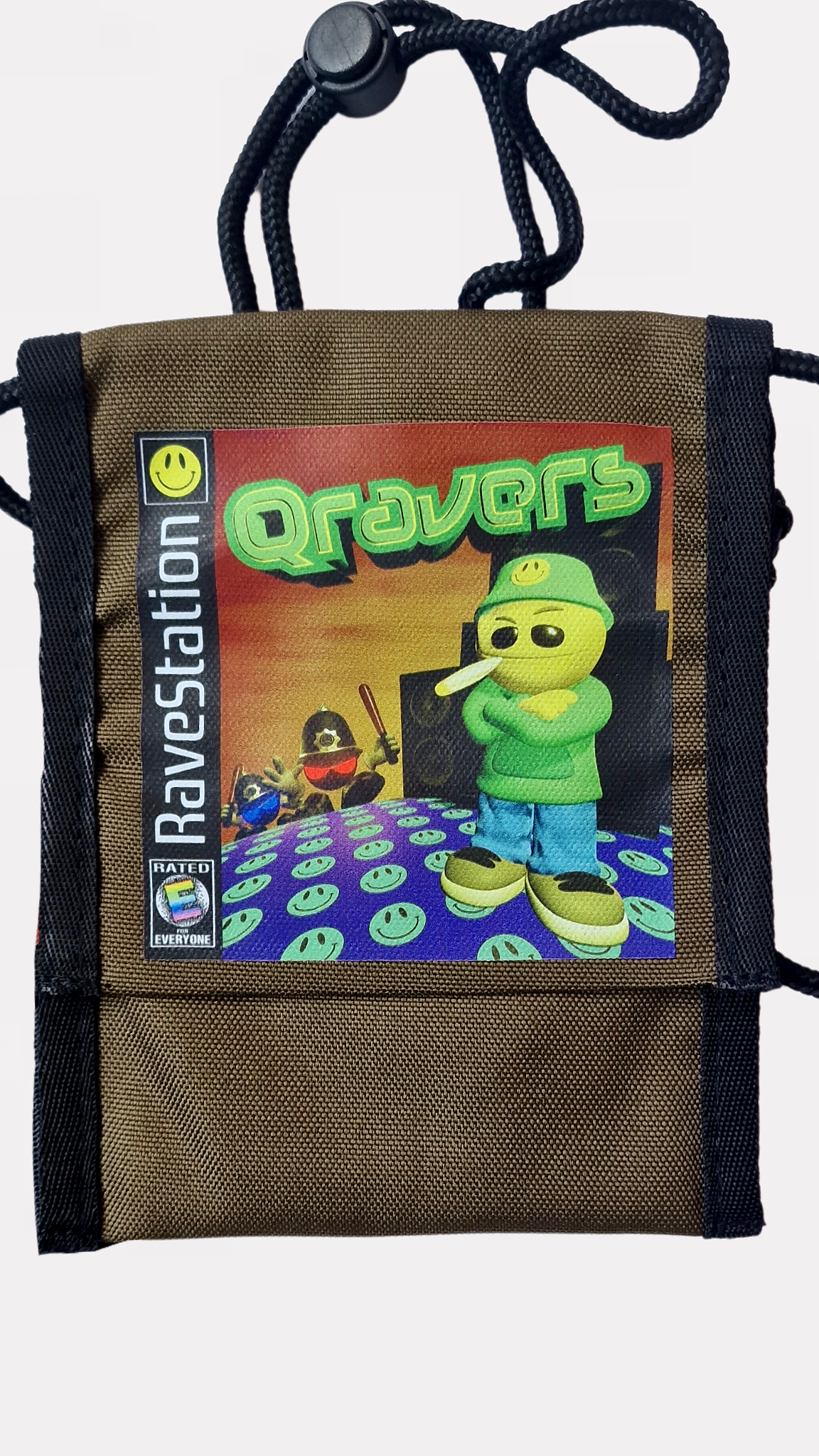 Qravers Smiley-Gürteltasche