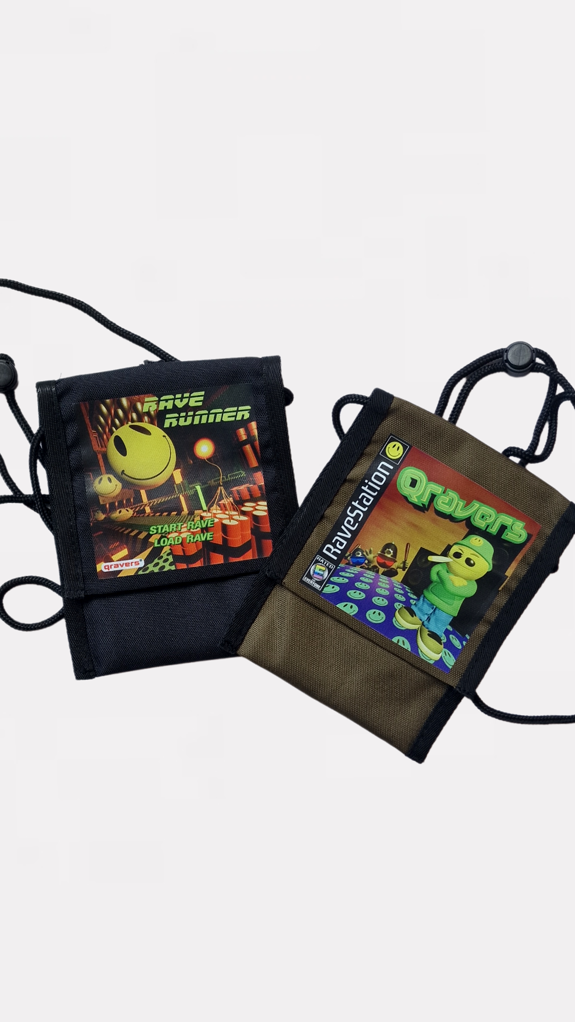 Rave Runner 3D Crossbodytas Zwart