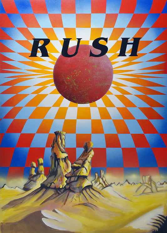 I Feel Another Rush Coming On! Rave inspired artwork by Will Wright