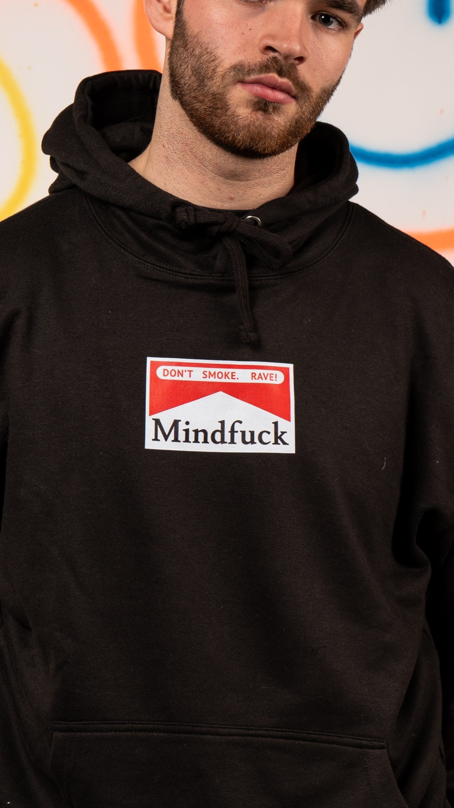Mindfuck Front & Back Hoody Black