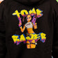 Tomb Raver 3D Front & Back Print Hoody Black