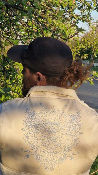 Land Raver laag profiel contrasterende dad cap