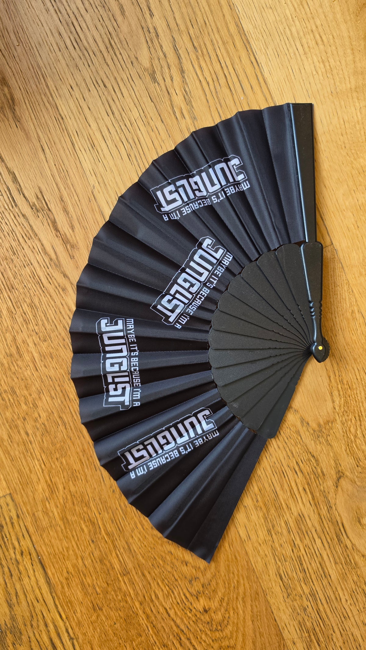 Maybe It's Because I'm a Junglist Clack Fan – Black | Festival Accessory