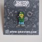 Qravers Man Enamel Pin