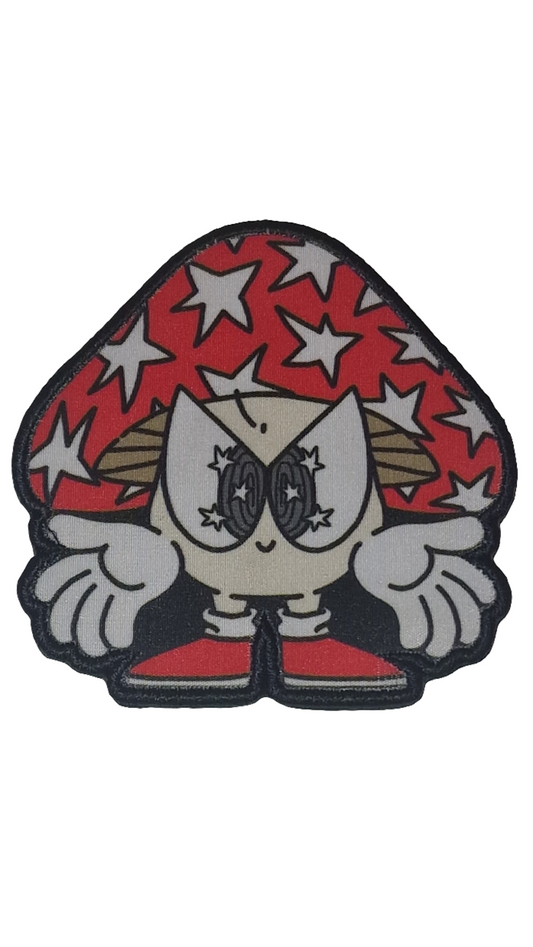 SunChome Super Magic Mushroom Iron On Patch