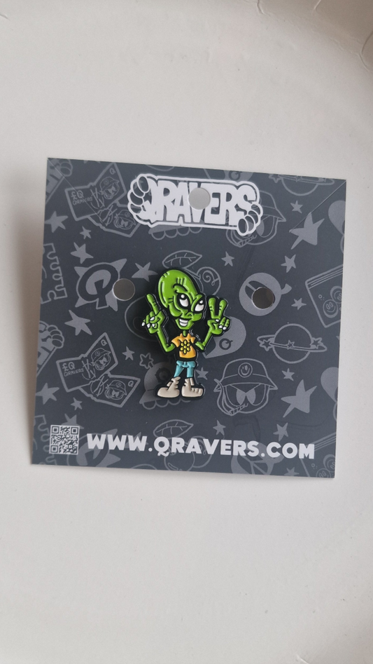 We Come in Peace Enamel Pin