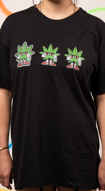 Triple Weed Got What Need Kurzarm-T-Shirt Schwarz