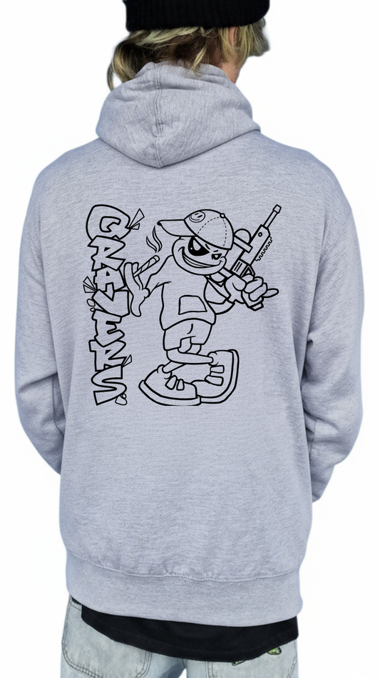 Qravers Man Graff Hoodie