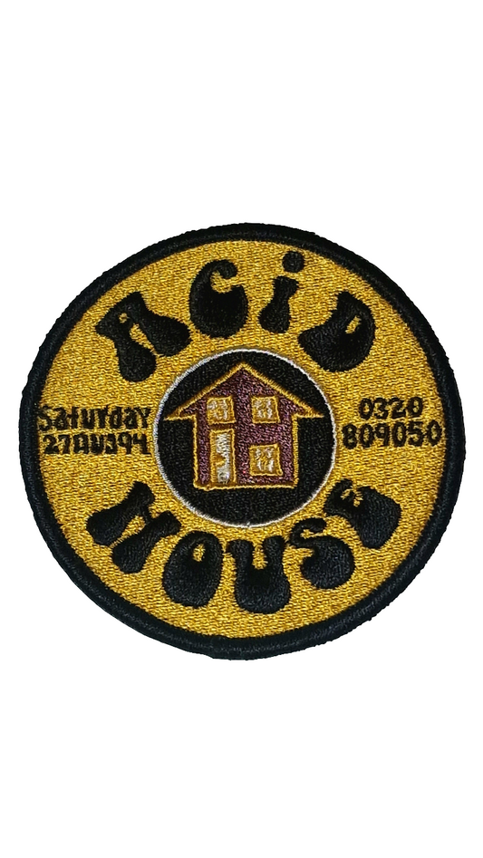 Acid House Iron On Patch