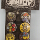Jamcee Pin Badge Pack x6