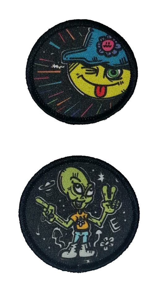 Jamcee Peace and Sunshine Iron On Patch