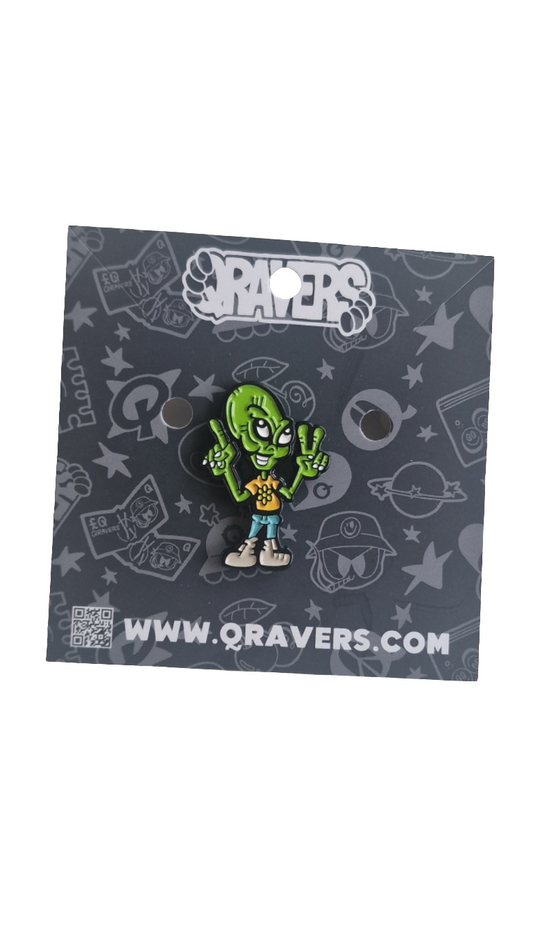 We Come in Peace Enamel Pin