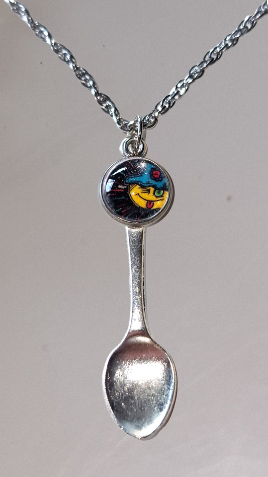 Sunshine and Love Spoon Necklace