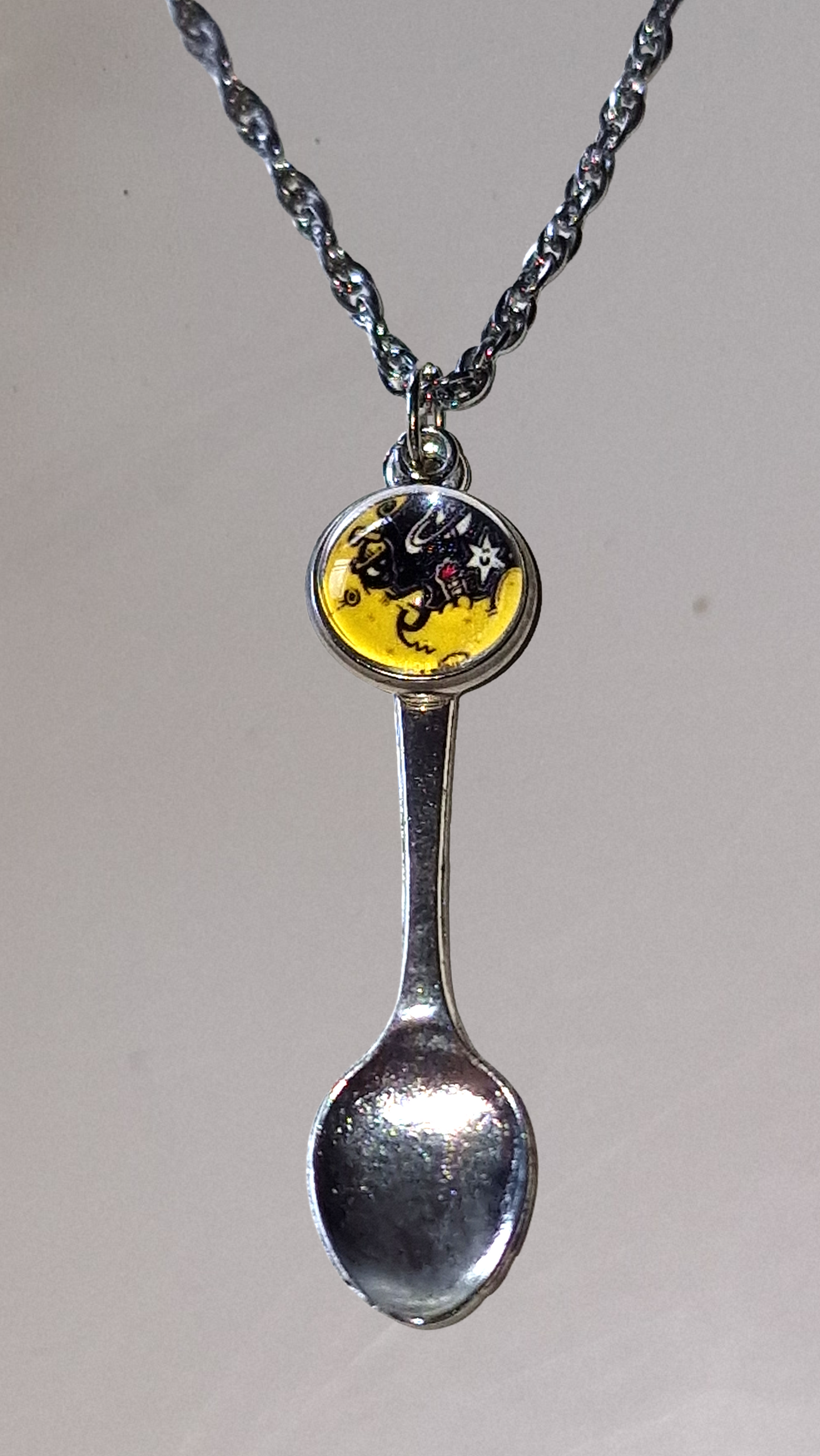 Moon Eyed Spoon Necklace