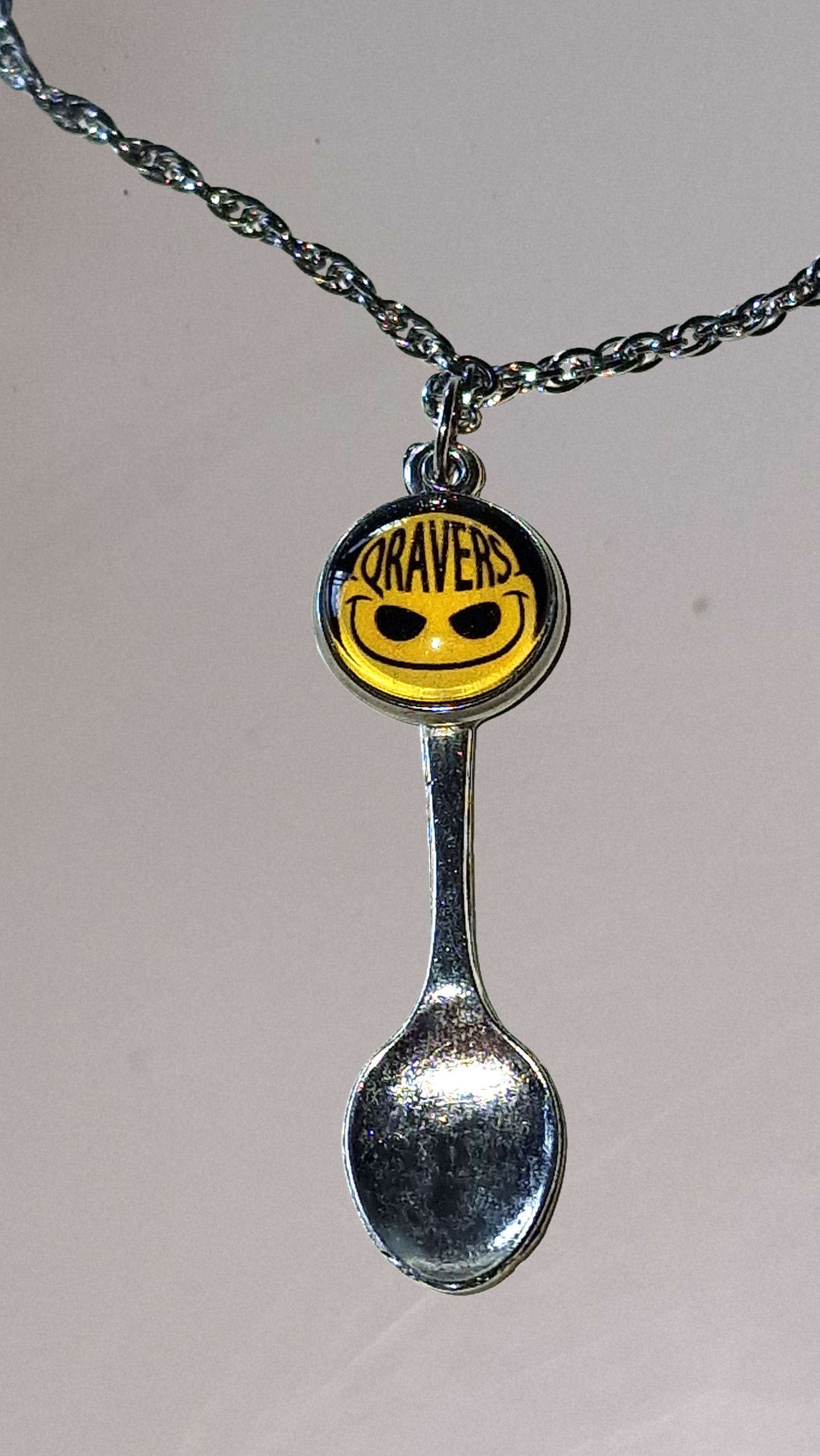 Qravers Logo Spoon Necklace