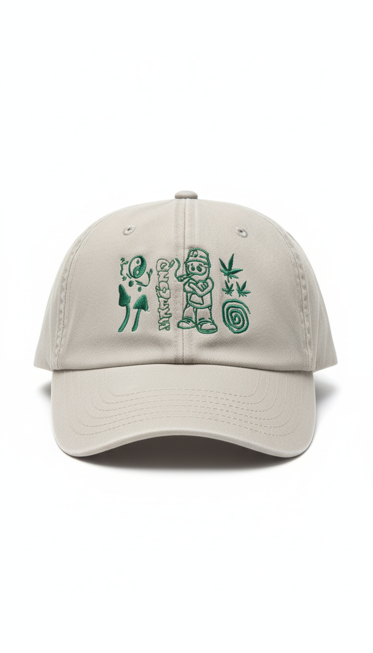 Rave Festival Cap Stone - Face On