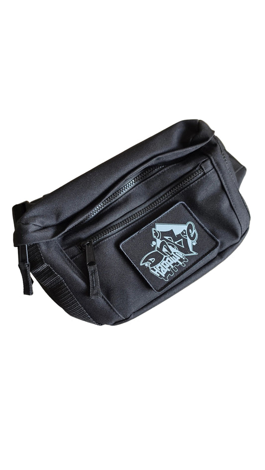 DnB Happy Cross Body Bum Bag - Drum and Bass Festival Bag | Qravers London