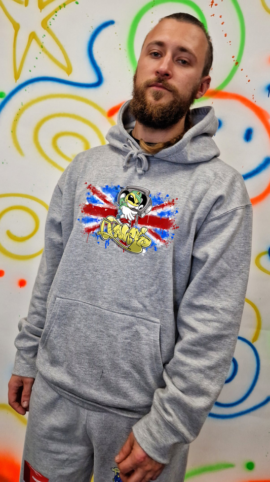 Graff Union Jack Hoodie Black
