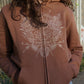 Bass Dragon 3 Print Zip Hoody Brown