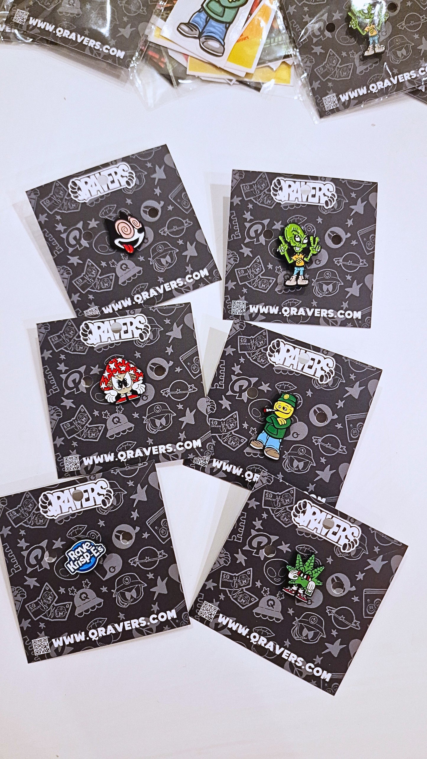 Rave Krisp-E's Enamel Pin