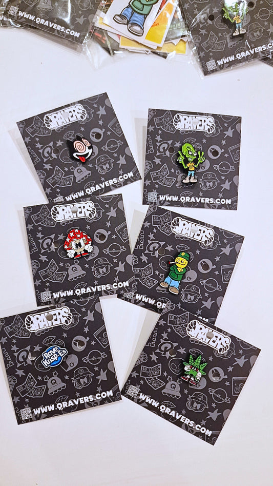 Rave Krisp-E's Enamel Pin