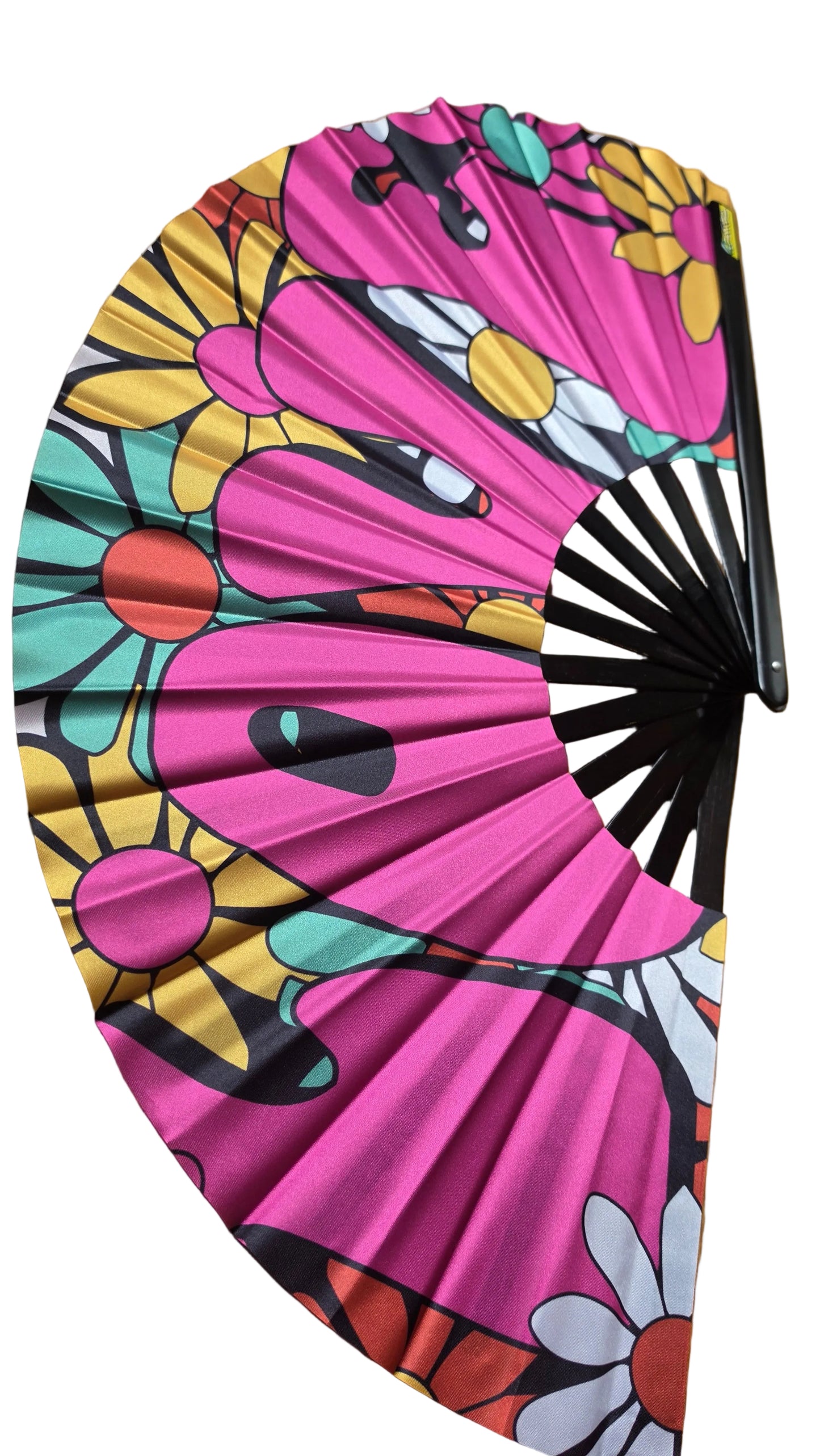 Giant Bamboo Clack Fan – LOVE Rave Design | Festival Accessory