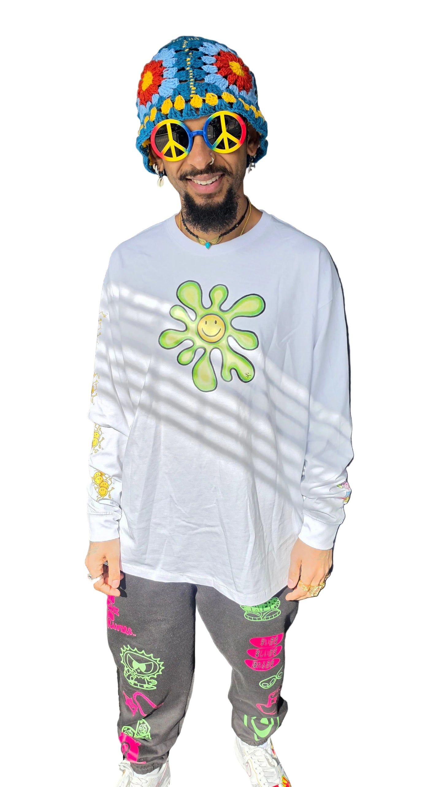 Rave Love R.T. Long Sleeve Tee White