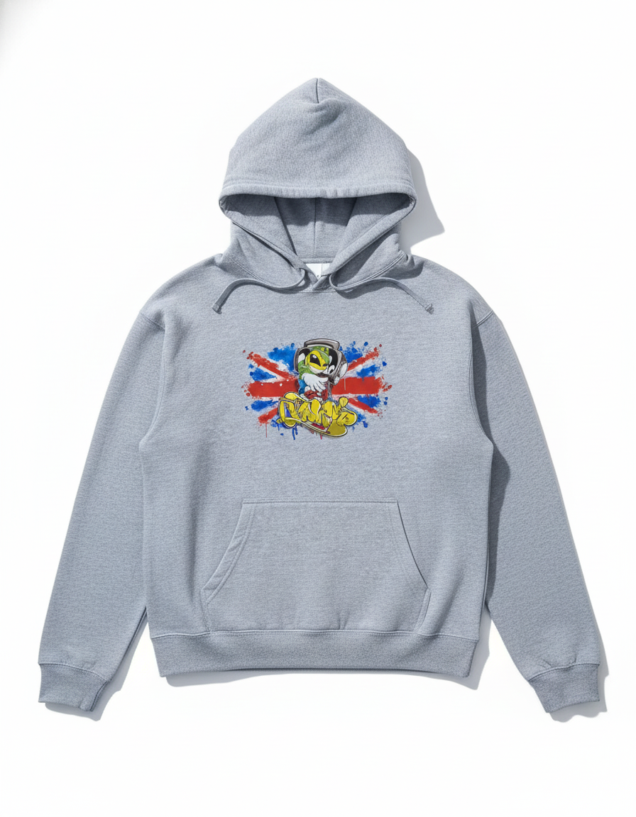 Skribz Hoodie - Perfect Flat Lay