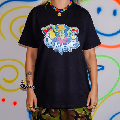 Cans Zombie Raver Short Sleeve Tee Black