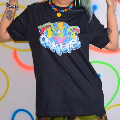 Cans Zombie Raver Short Sleeve Tee Black