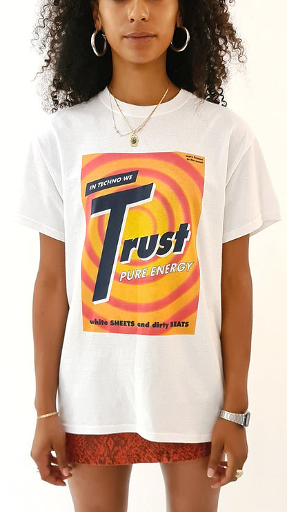 Trust Short Sleeve Tee White