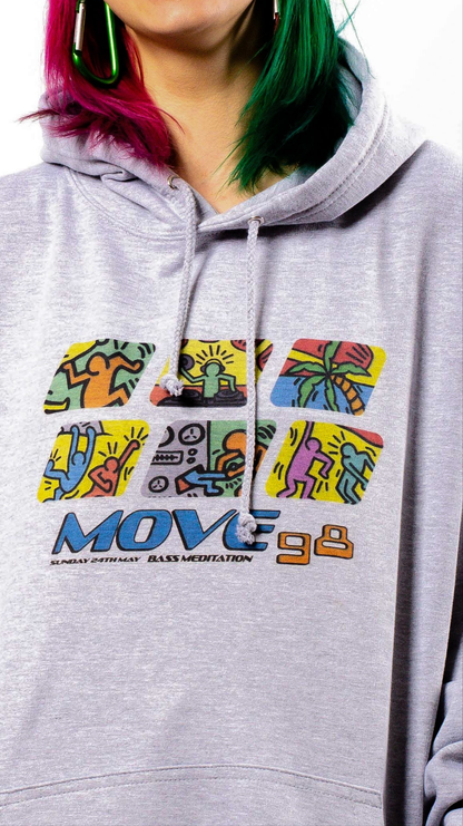 Move 98 Hoody Grau