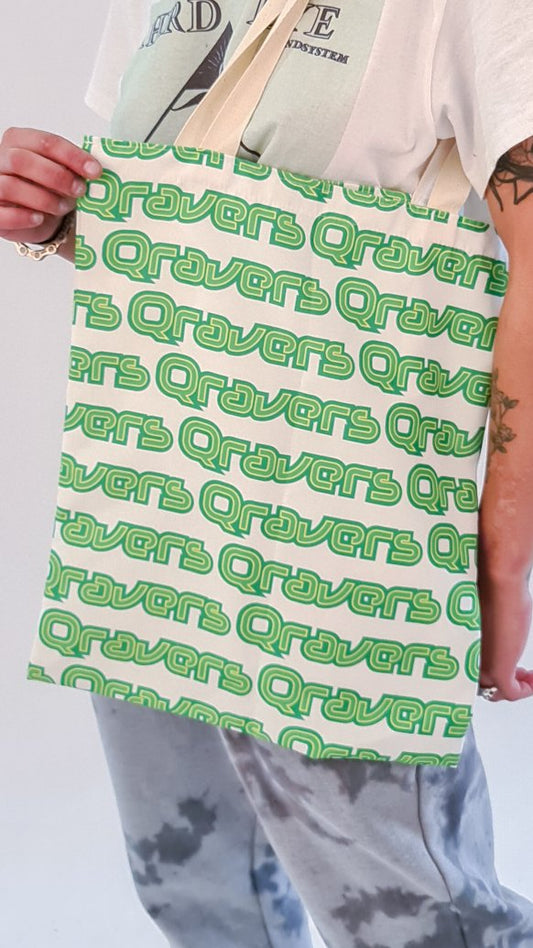 Qravers Edge to Edge Einkaufstasche